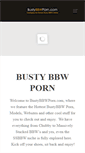 Mobile Screenshot of bustybbwporn.com